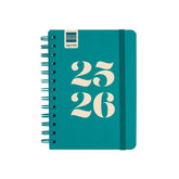 AGENDA ESCOLAR COSMO OCTAVO SVH 25-26 AQUA | FINOCAM